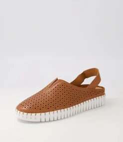 Huyla Scotch White Leather Sneakers