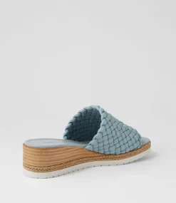 Idalis Denim Leather Sandals