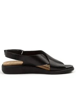 Ilda W Black-Black Leath
