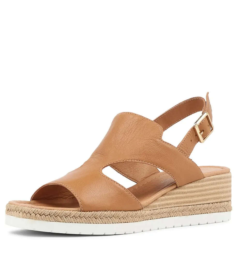 Ilorin Dark Tan Leather Sandals