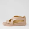 Issy W Blush Leather Sandals