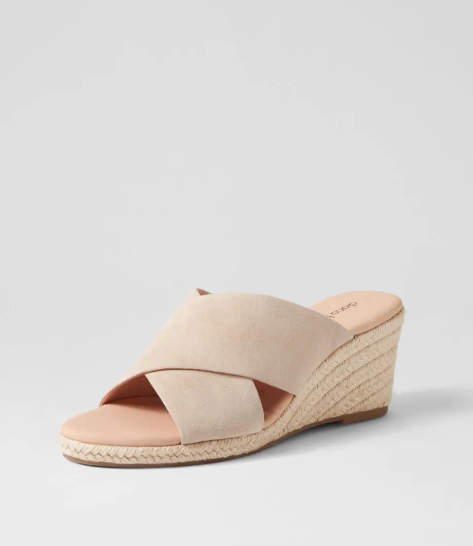 Jinna Stone Suede Sandals