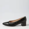 Kaja Schwartz Leather Heels