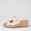 Kamera Xw White Leather Espadrilles