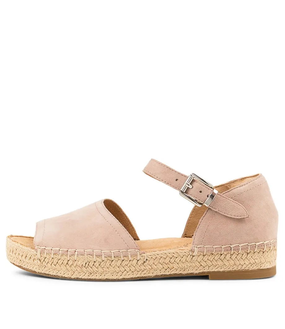 Kaylie W Taupe Suede