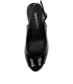 Kianna Blk Patent Leather