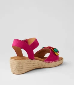 Kishop Xw Fuchsia Multi Espadrilles