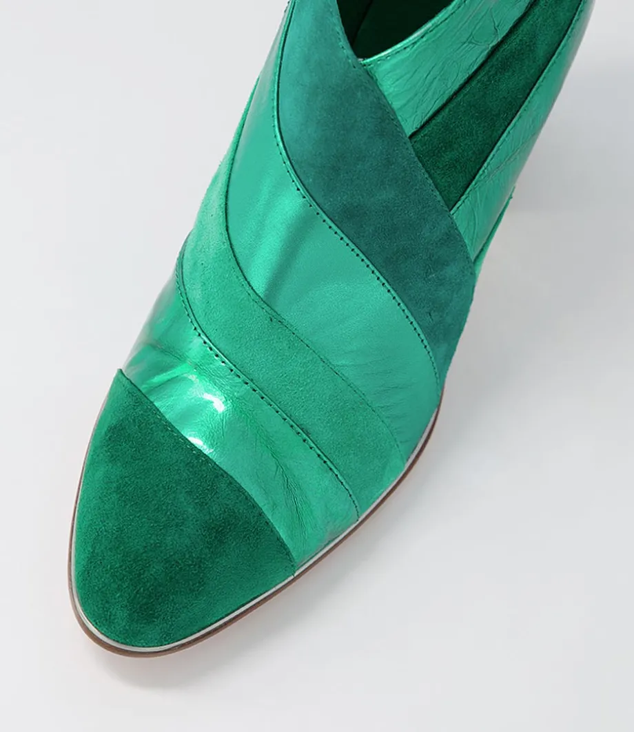 Kolly Emerald Mix Ankle Boots