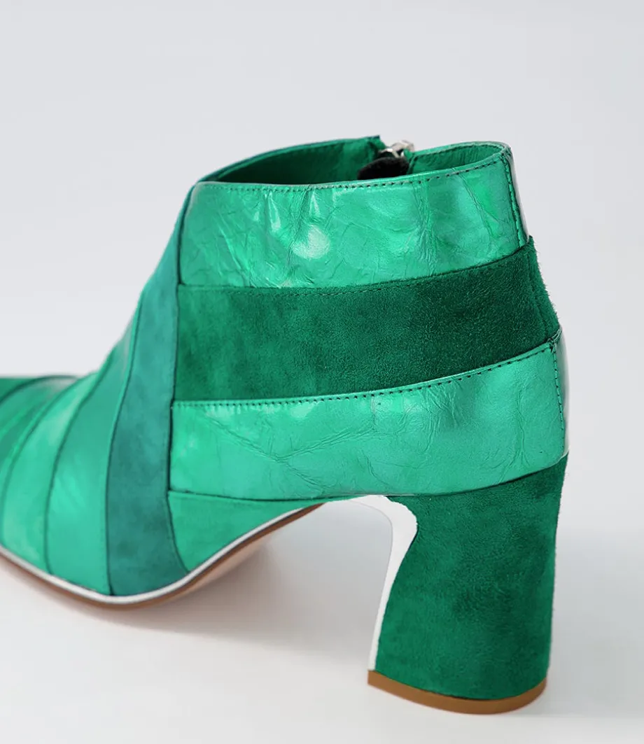 Kolly Emerald Mix Ankle Boots