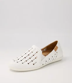 Lagos W White Leather Loafers