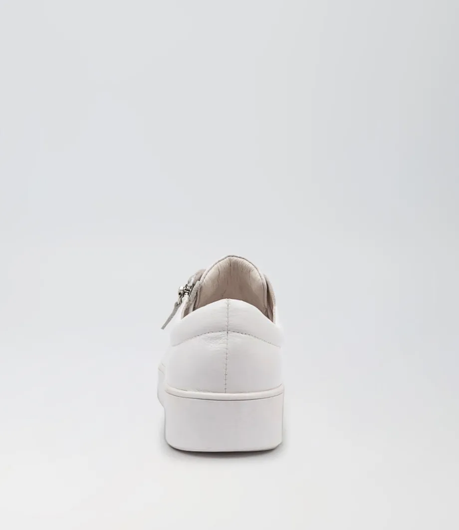 Laila White-White Sole