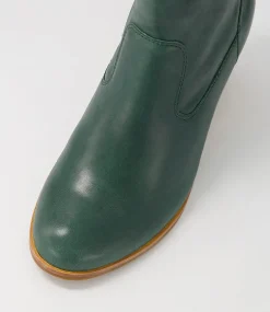 Landins W Emerald Leather Ankle Boots
