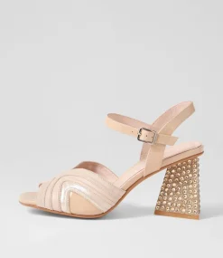 Lansion Nude Multi Sandals