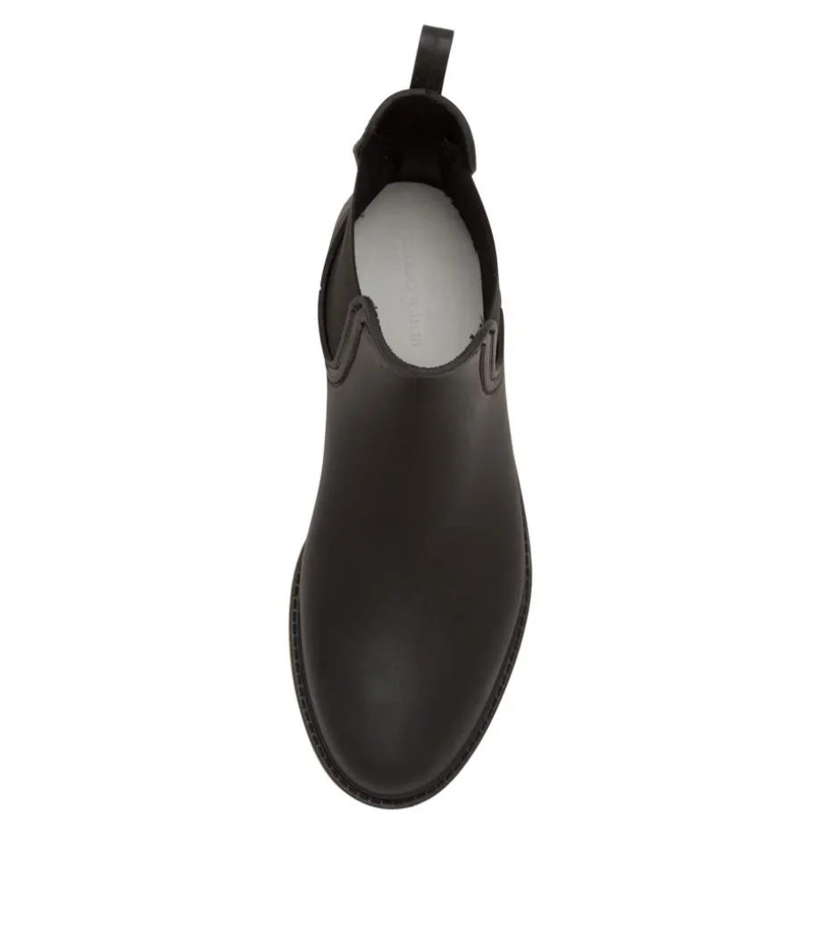 Laurina Black Gumboot