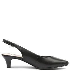 Linden Black Leather