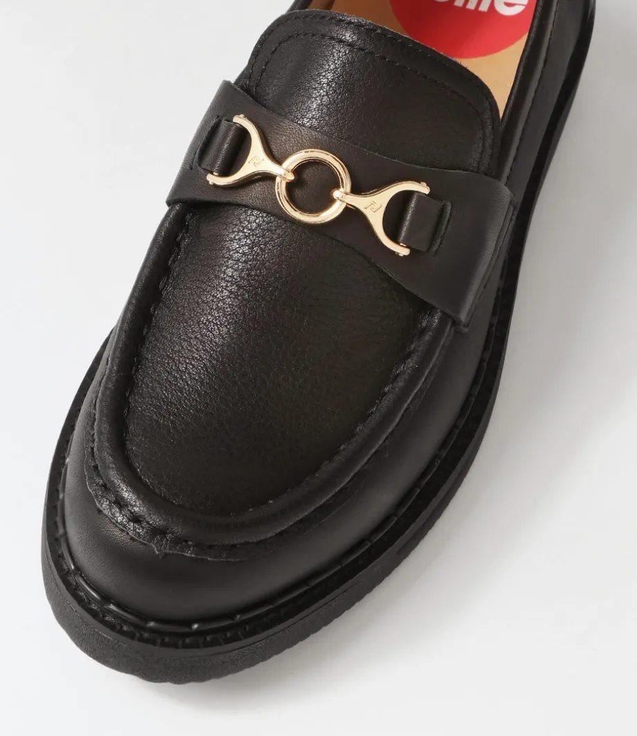 Loafer Rise All Black Leather Loafers