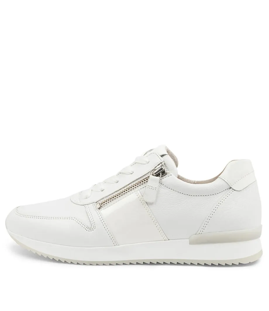 Madison Weiss Leather