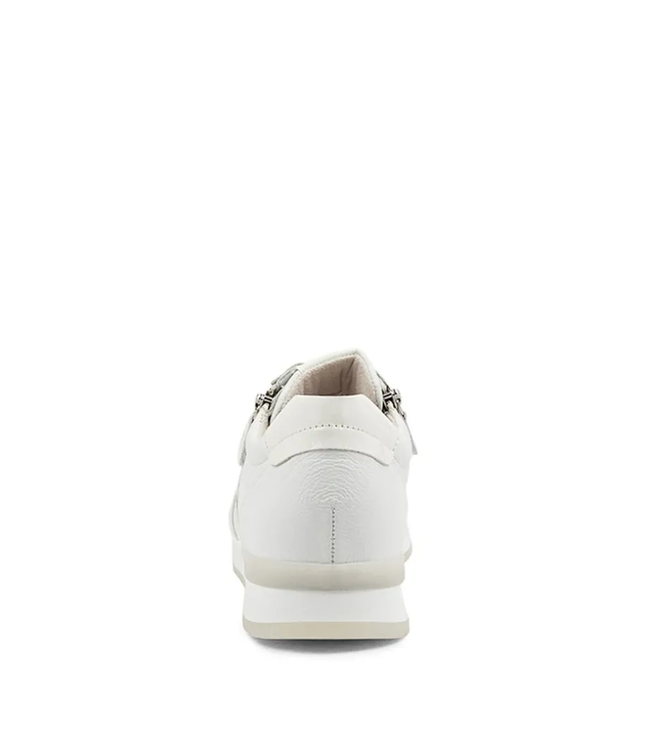 Madison Weiss Leather