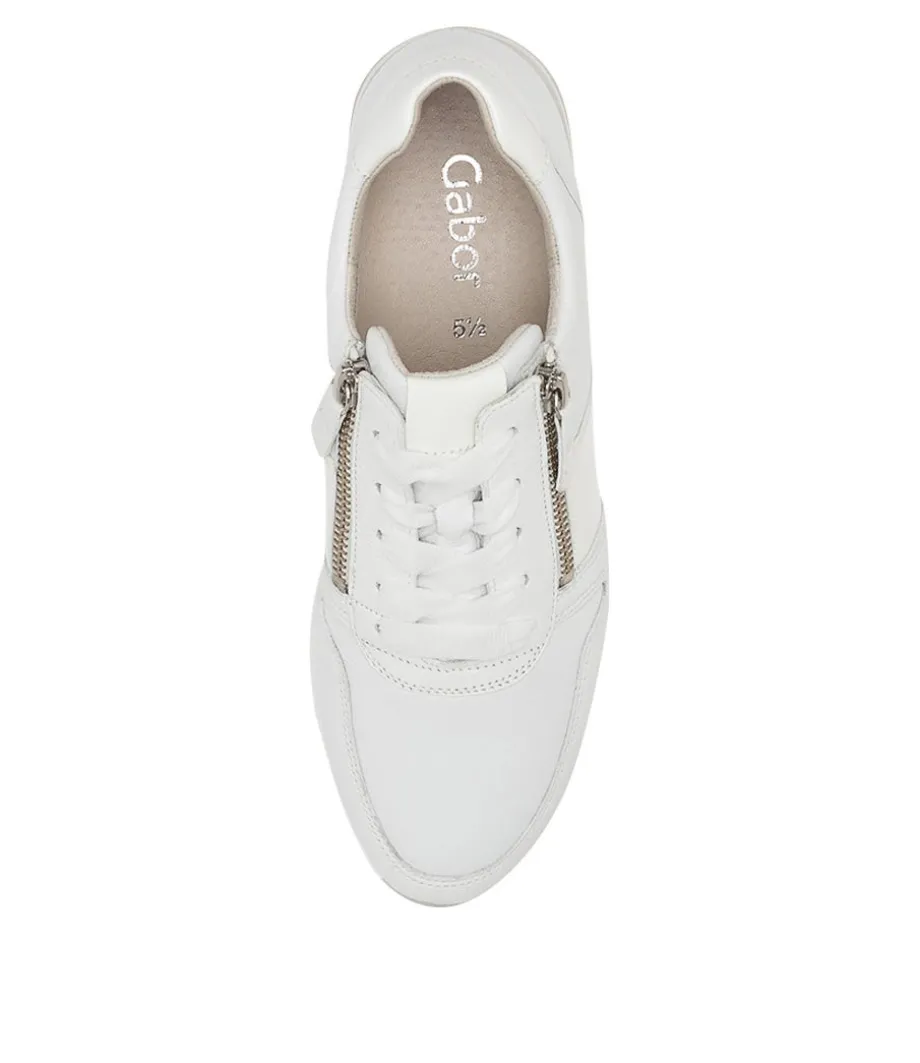 Madison Weiss Leather