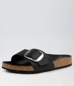 Madrid Big Buckle Blk