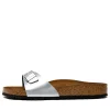 Madrid Bk Metallic Silver Birkoflor