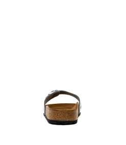 Madrid Bk Metallic Silver Birkoflor