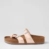 Mayari Earthy Vegan Light Rose Birkibuc Slides