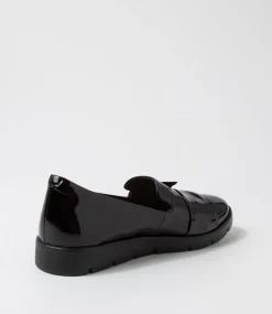 Miless W Black Patent Leather Loafers