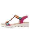 Murmur Fuchsia Multi Sandals