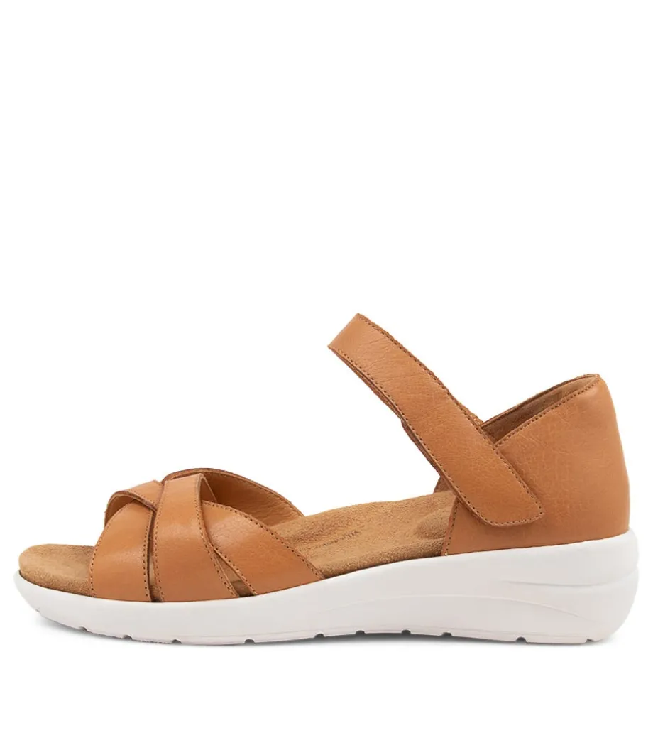 Nacola Xw Tan Leather Sandals