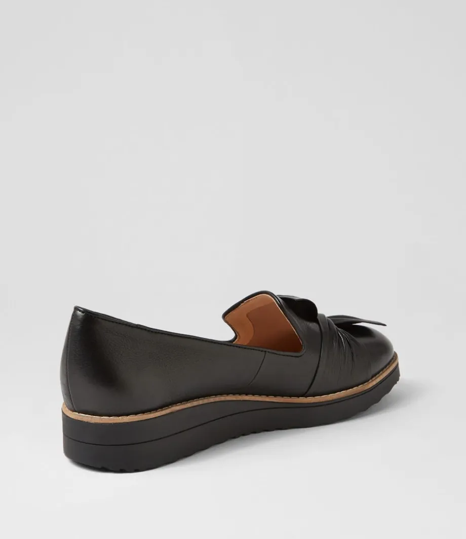 Oclem Lrg Black Patent Leather Loafers