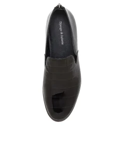 Odai Navy Patent Leather Loafers