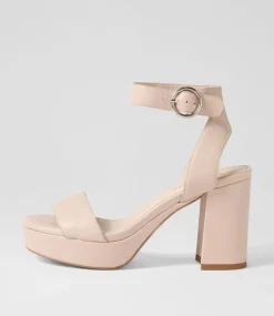 Oita Nude Leather Sandals