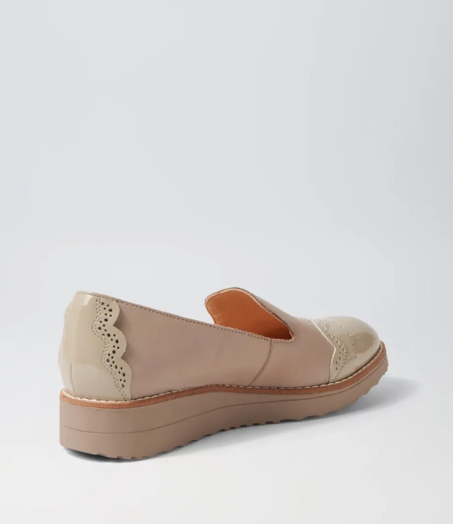 Orchidy Smoke Patent Leather Loafers