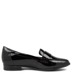 Oreta Xw Black Patent Leather Loafers