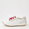 Osaka 87 Weiss Light Gold Leather Sneakers