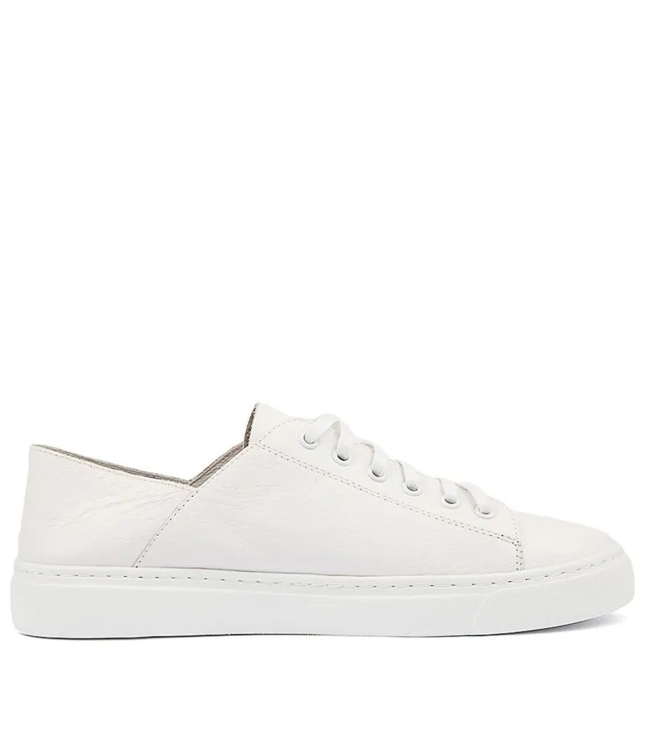 Oskher White Leather