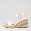 Pakko White Natural Multi Leather Espadrilles