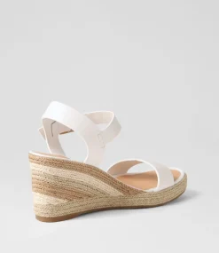 Pakko White Natural Multi Leather Espadrilles