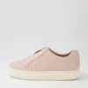 Quempo Dusty Pink Leather Sneakers