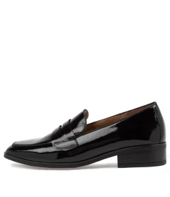 Rabke Schwarz Leather Loafers