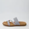 Rachie Aquamarin Elastic Sandals