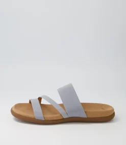Rachie Aquamarin Elastic Sandals