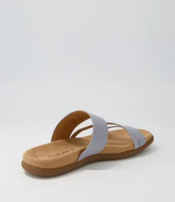 Rachie Aquamarin Elastic Sandals