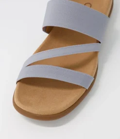Rachie Aquamarin Elastic Sandals