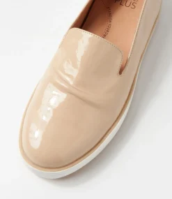 Raider W Latte Patent Leather Loafers