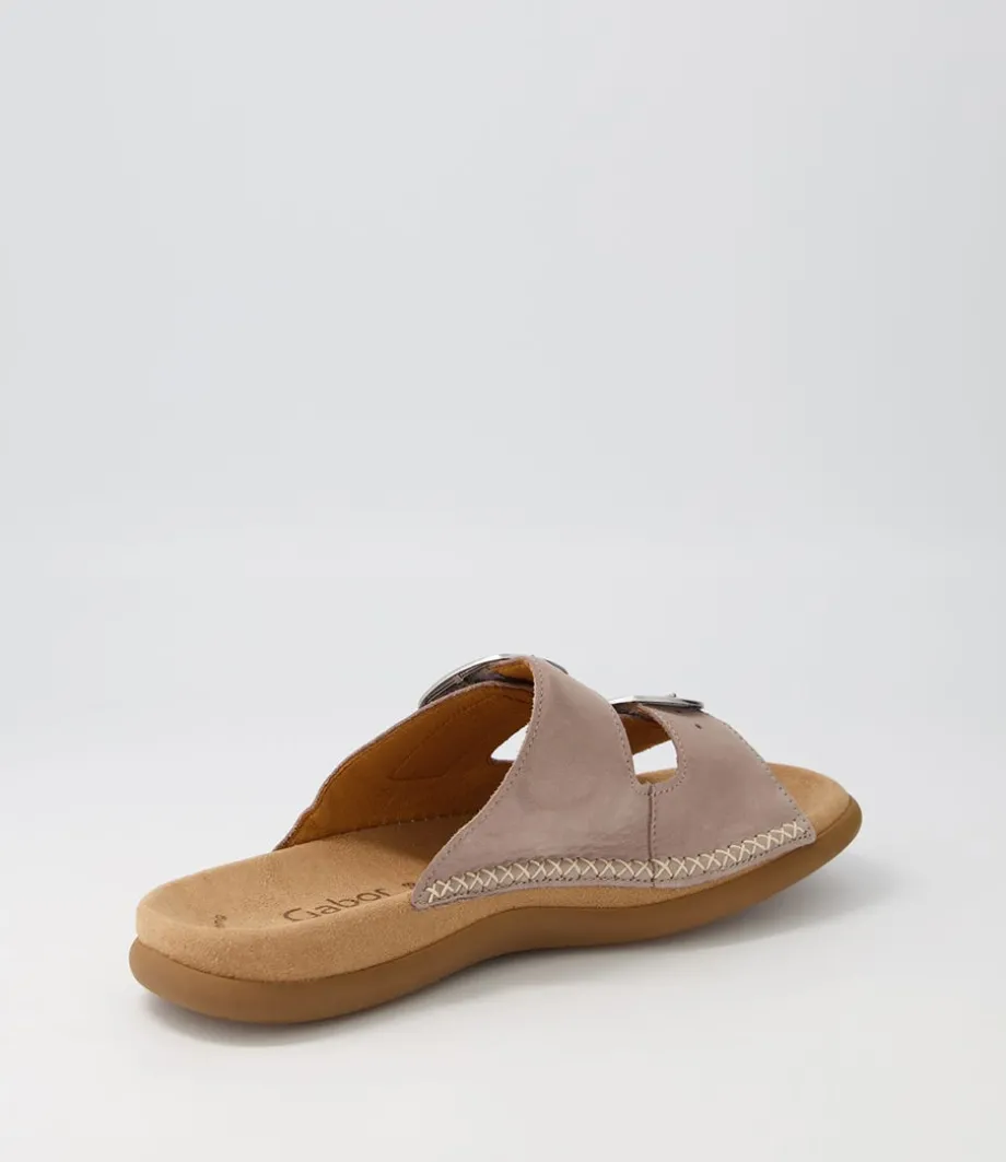 Raum Leinen Nubuck Slides