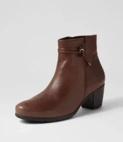 Rena Mohair Leather Ankle Boots