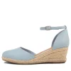 Rylen Denim Natural Rope Leather Wedges