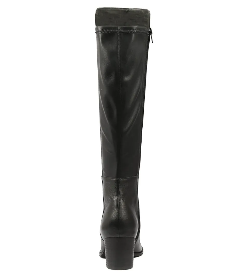 Setley Black Lea-Stretch